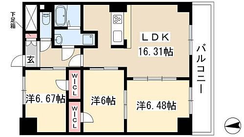 愛知県名古屋市昭和区鶴舞2丁目9-3 鶴舞駅 3LDK マンション 賃貸物件詳細