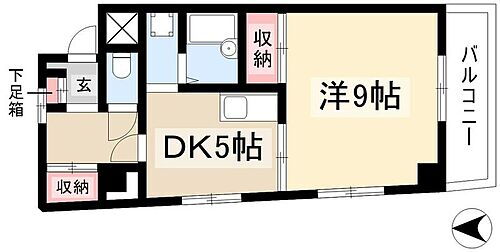 愛知県名古屋市中村区熊野町3丁目11 黄金駅 1DK マンション 賃貸物件詳細