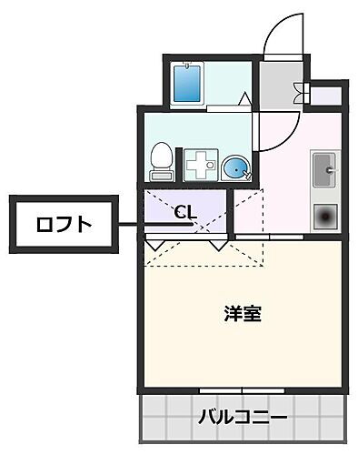 ベルデビエント千里山 2階 1K 賃貸物件詳細