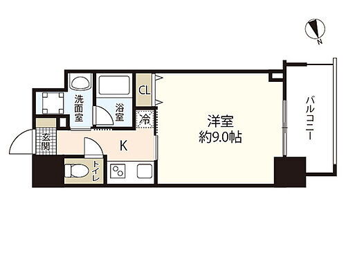 ＬａＳａｎｔｅ河原町（旧：Ｓ－ＲＥＳＩＤＥＮＣＥ河原町） 13階 1K 賃貸物件詳細