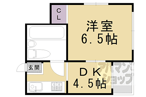 シャロンＩＳＯＧＡＷＡ　２ 5階 1DK 賃貸物件詳細