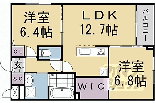 京都府京都市上京区下立売通黒門西入橋西二町目 賃貸マンション