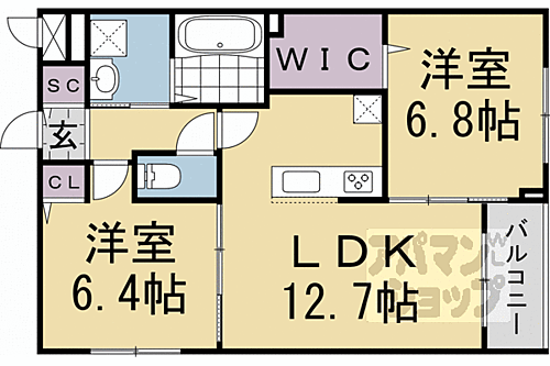 京都府京都市上京区下立売通黒門西入橋西二町目 賃貸マンション