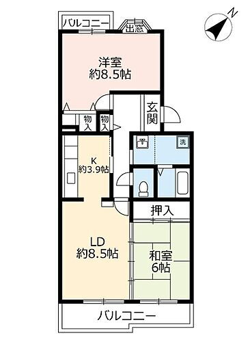 奈良県奈良市左京２丁目 賃貸マンション