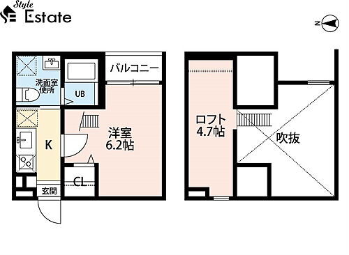 愛知県名古屋市中村区稲上町5丁目 中村公園駅 1K アパート 賃貸物件詳細