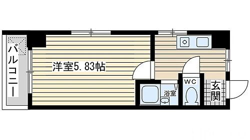 兵庫県神戸市垂水区清水が丘1丁目 垂水駅 1K マンション 賃貸物件詳細