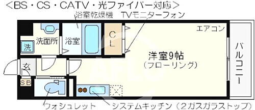 大阪府大阪市西区立売堀6丁目 阿波座駅 ワンルーム マンション 賃貸物件詳細