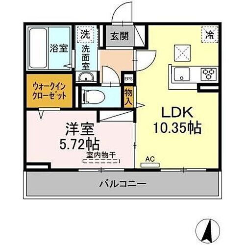 大分県大分市花高松2丁目10番10号 高城駅 1LDK アパート 賃貸物件詳細