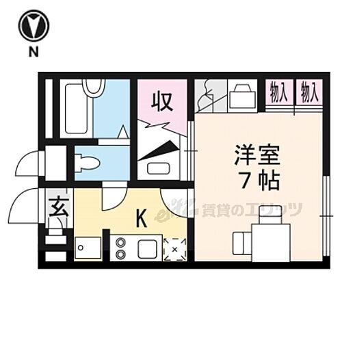 滋賀県草津市矢橋町 南草津駅 1K アパート 賃貸物件詳細