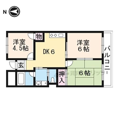 滋賀県守山市岡町 守山駅 3DK マンション 賃貸物件詳細