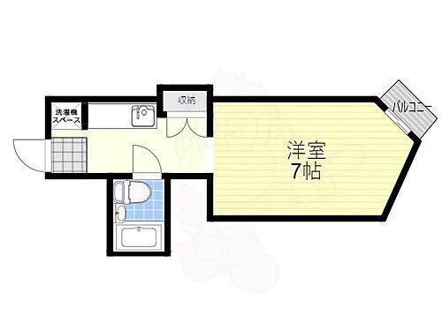 大阪府吹田市千里山西5丁目 千里山駅 1K マンション 賃貸物件詳細