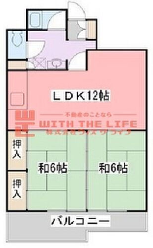 福岡県久留米市長門石2丁目11-22 久留米駅 2LDK マンション 賃貸物件詳細