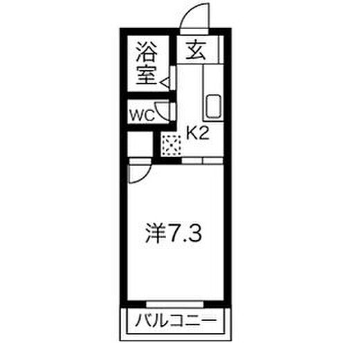 愛知県名古屋市中川区愛知町 黄金駅 1K アパート 賃貸物件詳細