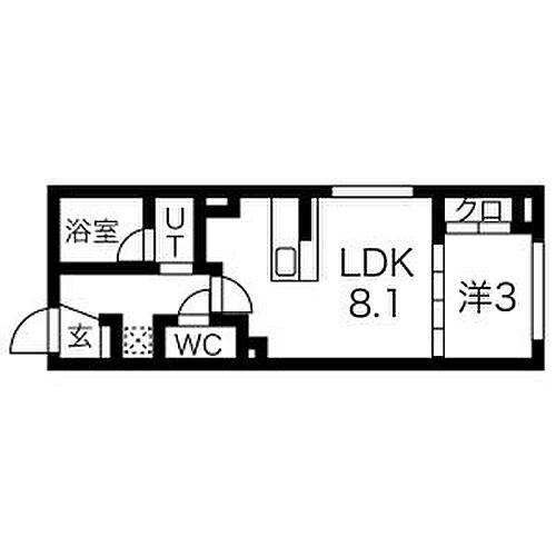 ＲＥＦＩＳＩＡ太閤通 3階 1LDK 賃貸物件詳細