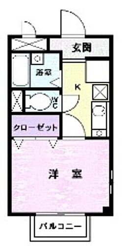 愛知県名古屋市西区円明町 上小田井駅 1K アパート 賃貸物件詳細