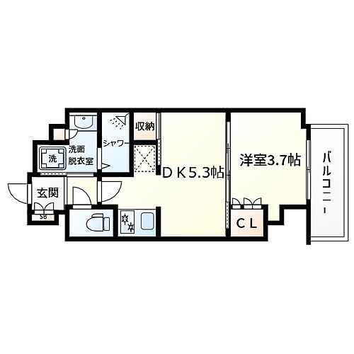 大阪府大阪市北区曾根崎新地2丁目 北新地駅 1DK マンション 賃貸物件詳細