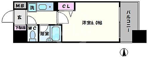 大阪府大阪市北区同心2丁目 天満駅 1K マンション 賃貸物件詳細