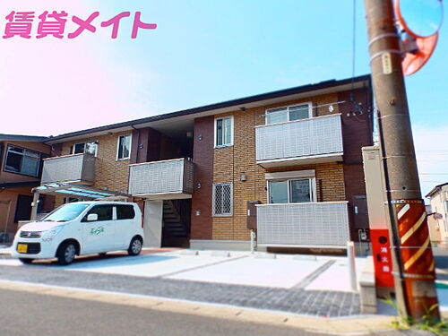 三重県三重郡朝日町大字縄生 賃貸アパート