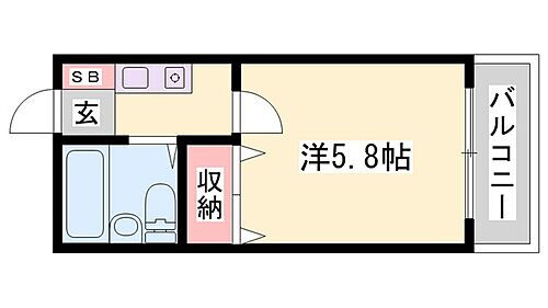 グリーンハイツ南駅前 3階 1K 賃貸物件詳細