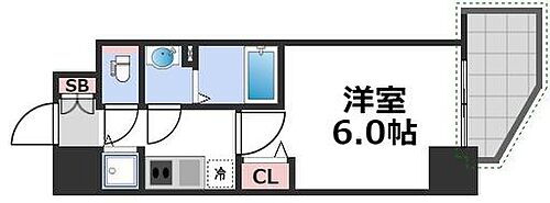 ファステート玉造駅前ダミュウ 5階 1K 賃貸物件詳細