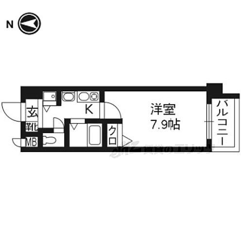 京都府京都市左京区東丸太町 神宮丸太町駅 1K マンション 賃貸物件詳細