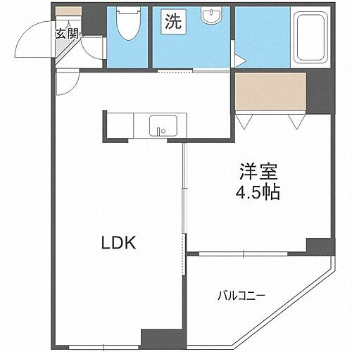 北海道札幌市中央区北二条東2丁目 バスセンター前駅 1DK マンション 賃貸物件詳細