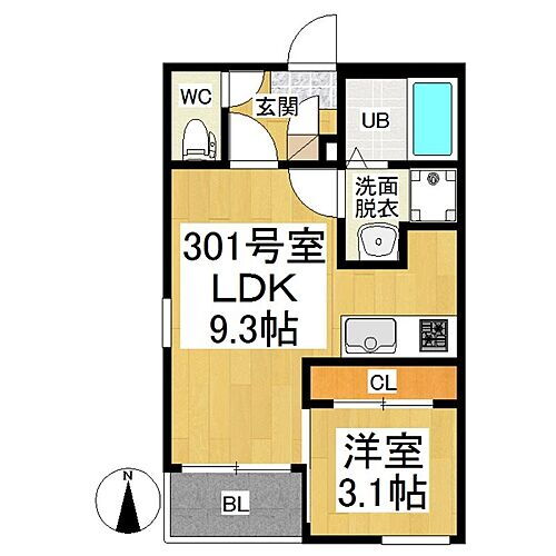 愛知県名古屋市中村区草薙町2丁目 中村公園駅 1LDK アパート 賃貸物件詳細