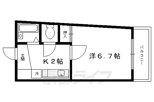 京都府京都市北区紫竹大門町 北大路駅 1K マンション 賃貸物件詳細