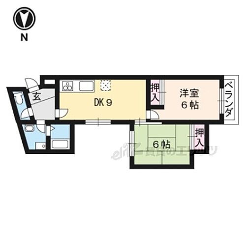 京都府京都市西京区桂徳大寺町 上桂駅 2LDK マンション 賃貸物件詳細