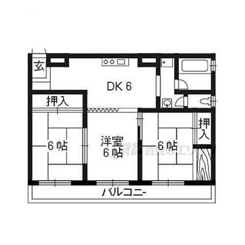 滋賀県大津市一里山1丁目 瀬田駅 3DK マンション 賃貸物件詳細