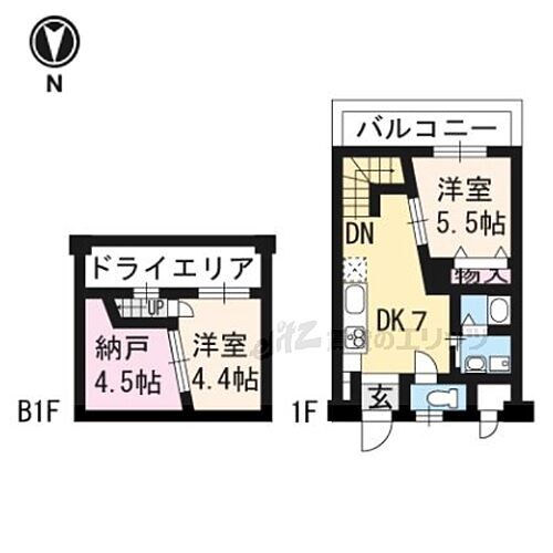 滋賀県大津市中庄１丁目 賃貸マンション