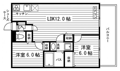 岡山県岡山市北区横井上 2LDK マンション 賃貸物件詳細