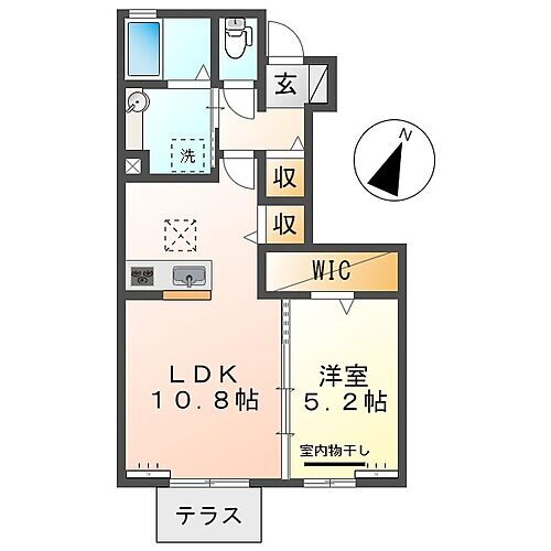 ソレイユ 1階 1LDK 賃貸物件詳細