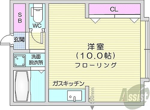 北海道札幌市北区篠路三条7丁目 篠路駅 ワンルーム マンション 賃貸物件詳細