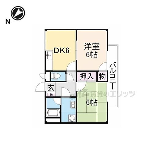 滋賀県彦根市高宮町 高宮駅 2DK アパート 賃貸物件詳細