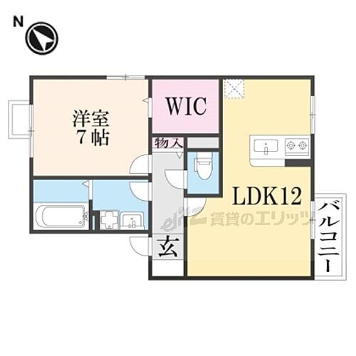 滋賀県長浜市川崎町 賃貸アパート