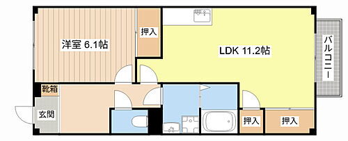 滋賀県長浜市小堀町 長浜駅 1LDK アパート 賃貸物件詳細