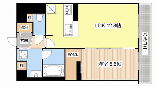 滋賀県野洲市行畑1丁目 野洲駅 1LDK マンション 賃貸物件詳細