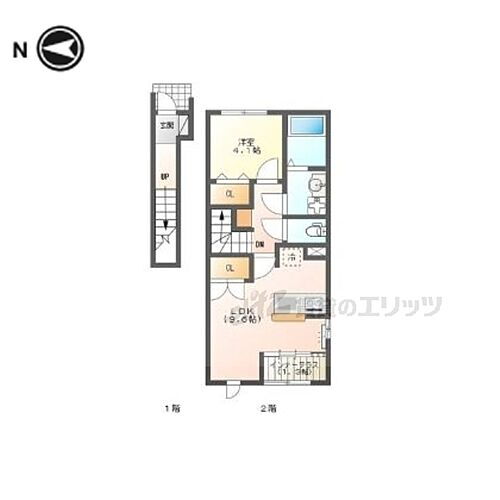 京都府福知山市字堀本堀 賃貸アパート