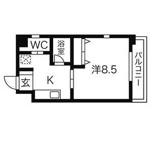 Ｅ－ＨＯＵＳＥ 4階 1K 賃貸物件詳細