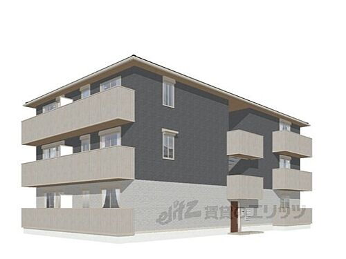 京都府城陽市枇杷庄知原 3階建 