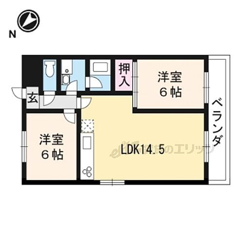 滋賀県草津市青地町 草津駅 2LDK マンション 賃貸物件詳細