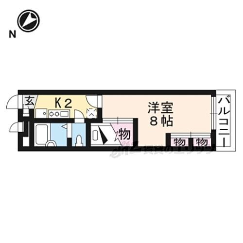 滋賀県草津市木川町 草津駅 1K アパート 賃貸物件詳細