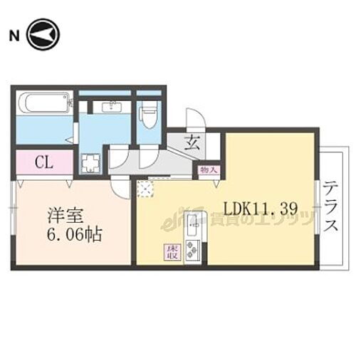 滋賀県長浜市川崎町 賃貸アパート