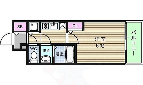 プレサンス玉造駅前 9階 1K 賃貸物件詳細