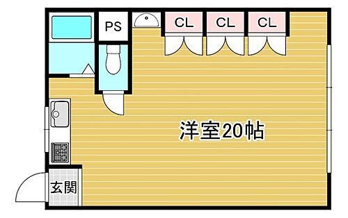 大阪府大阪市大正区平尾4丁目 大正駅 ワンルーム マンション 賃貸物件詳細