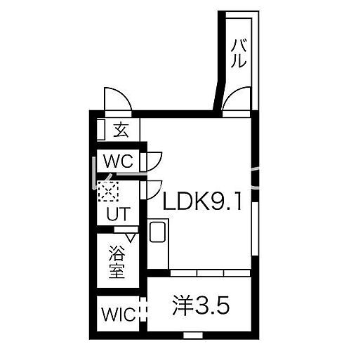 プリシェール港陽 2階 1LDK 賃貸物件詳細