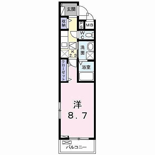 Ｙ’ｓアビタシオン青柳 1階 1K 賃貸物件詳細