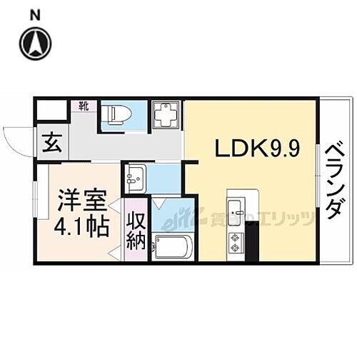 ユニヴァリィ　サンシャイン 2階 1LDK 賃貸物件詳細