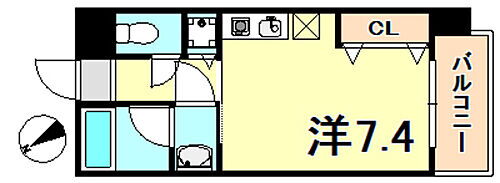 兵庫県神戸市中央区元町通6丁目 神戸駅 ワンルーム マンション 賃貸物件詳細